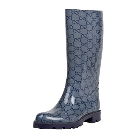 navy blue gucci rain boots|Gucci ankle boots on sale.